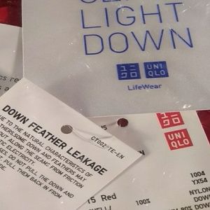 Uniqlo down jacket